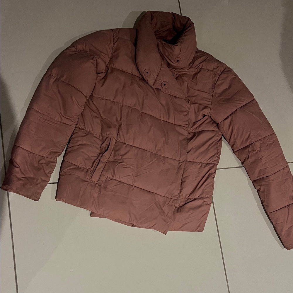 Women's Mauve Puffer Jacket
